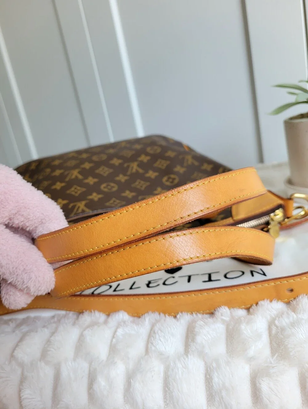 💕 Louis Vuitton ODEON Gm Brown Monogram Canvas Satchel Shoulder Bag